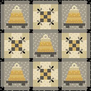 Petite Beehive Quilt - FREE PATTERN DOWNLOAD