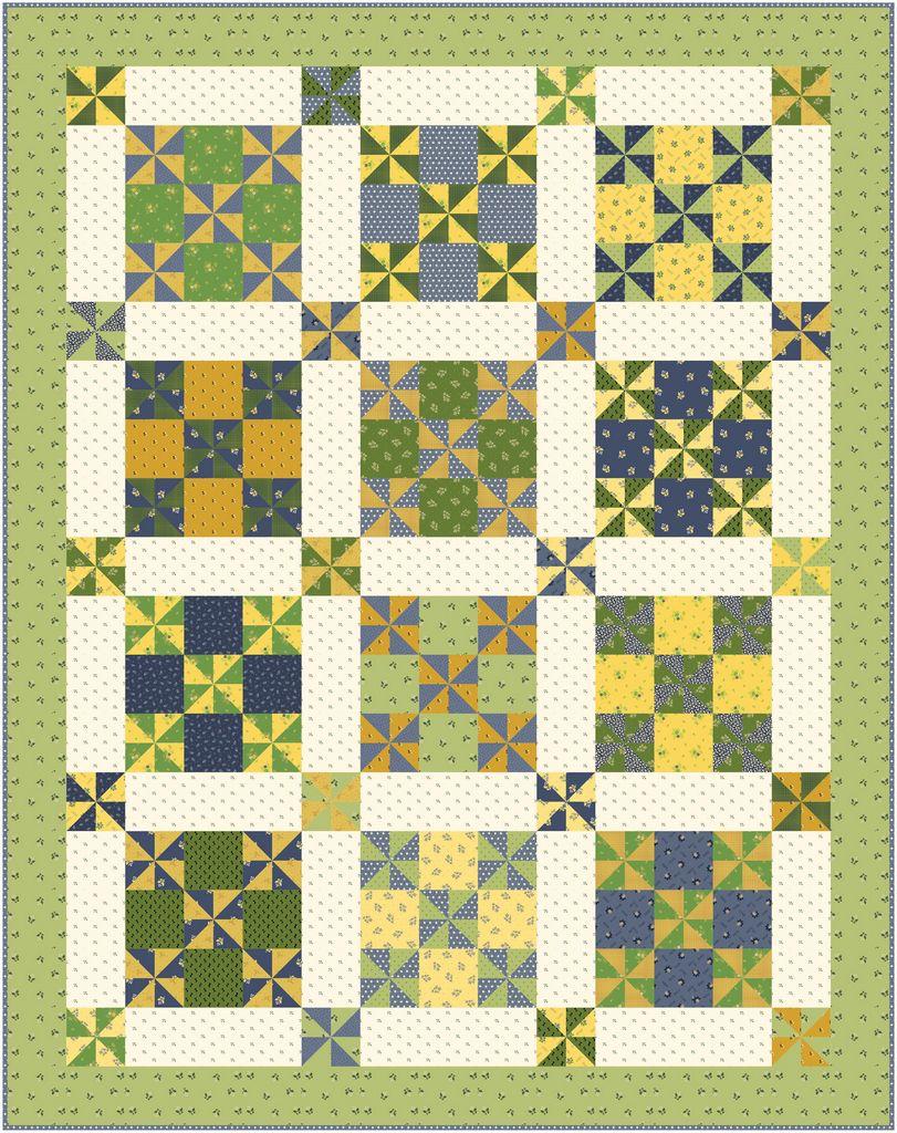 Pinwheel Picnic - FREE PATTERN DOWNLOAD