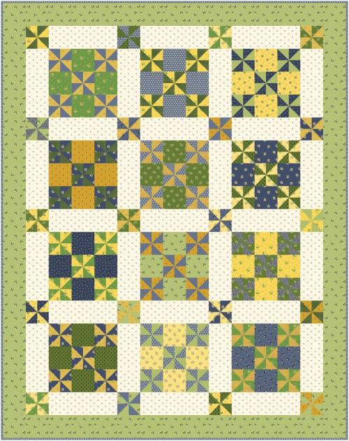 Pinwheel Picnic - FREE PATTERN DOWNLOAD