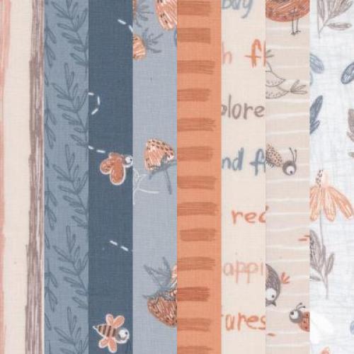 Chirp Fabric Pack - 8 Fat Quarters