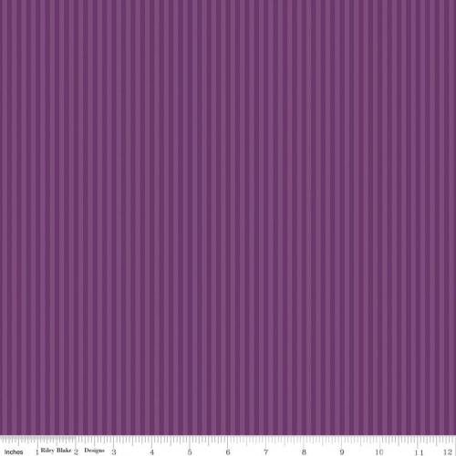 1/8 inch Tonal Stripe Purple