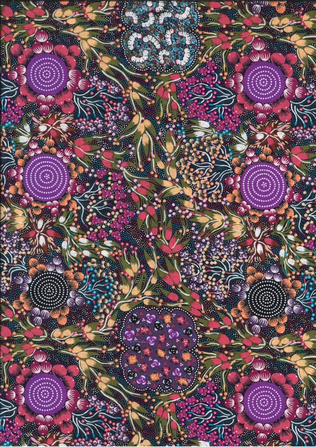 Aboriginal Prints - NEW! Purple