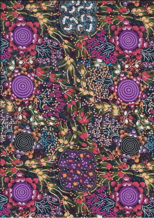 Aboriginal Prints - NEW! Purple