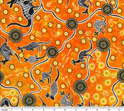 Aboriginal Prints - NEW! Yellow