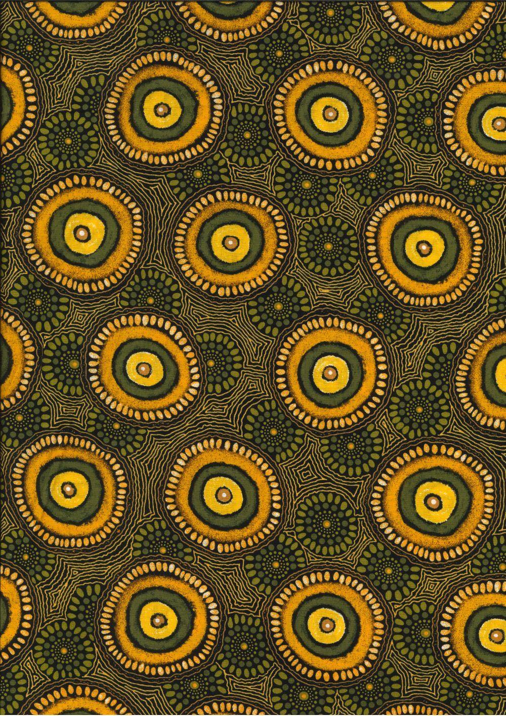 Aboriginal Prints - NEW! Yellow