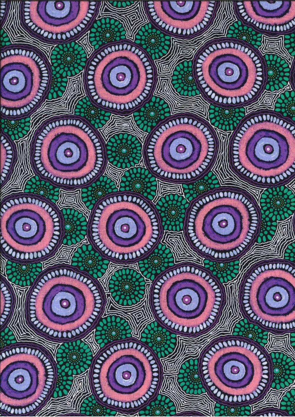 Aboriginal Prints - NEW! Purple