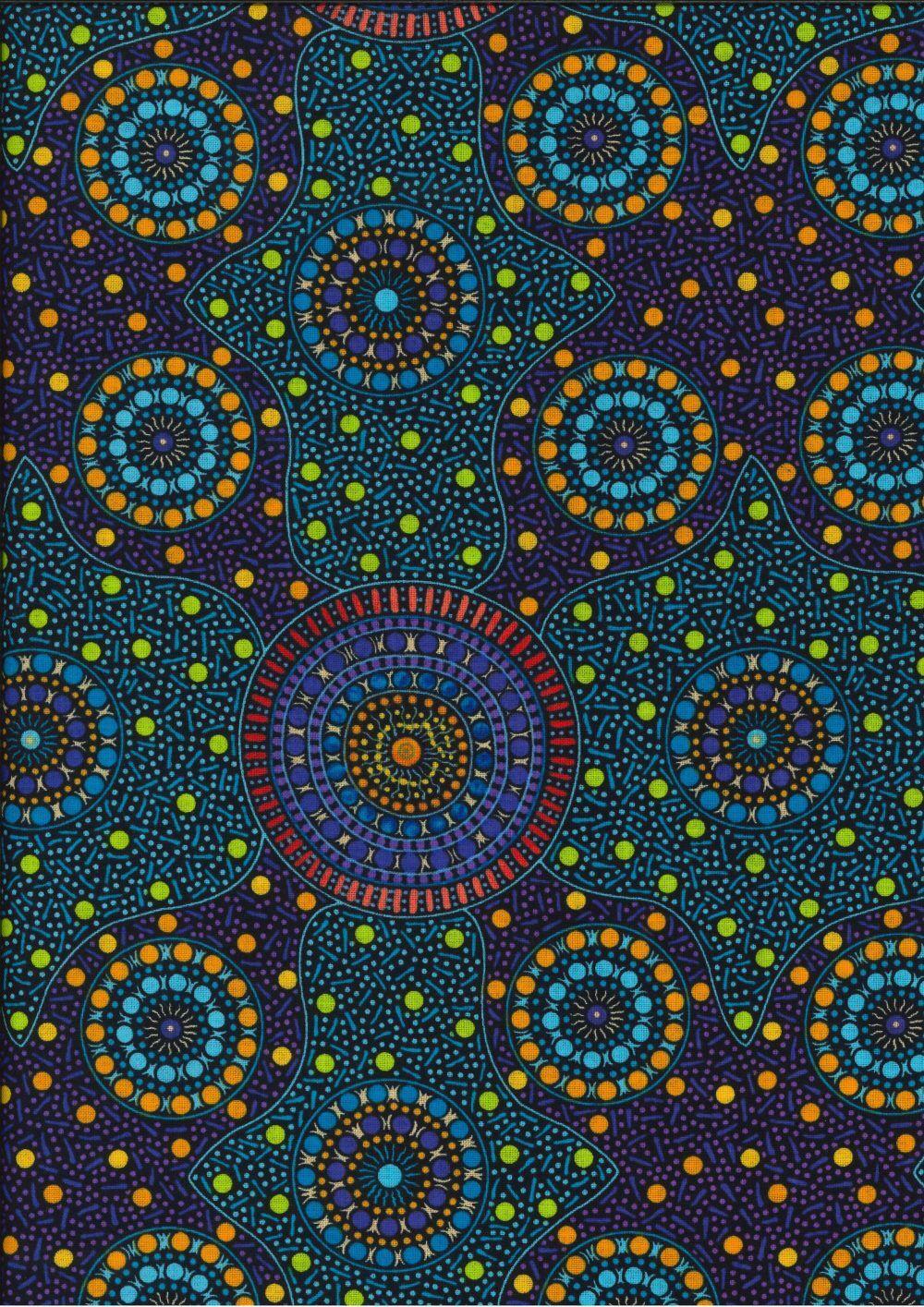Aboriginal Prints - NEW! Blue