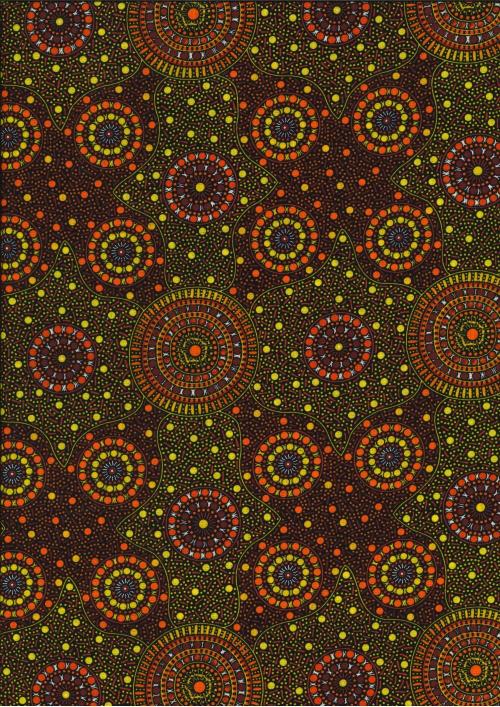 Aboriginal Prints - NEW! Yellow