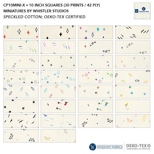 Miniatures 10" Squares