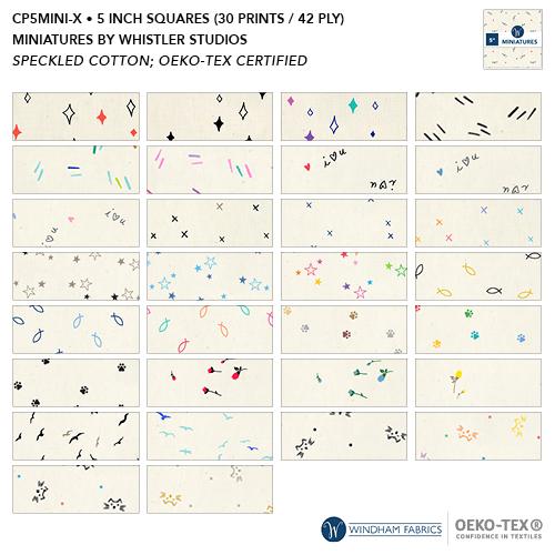 Miniatures 5" Squares