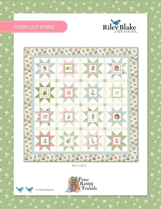 Fussy Cut Stars - FREE PATTERN DOWNLOAD