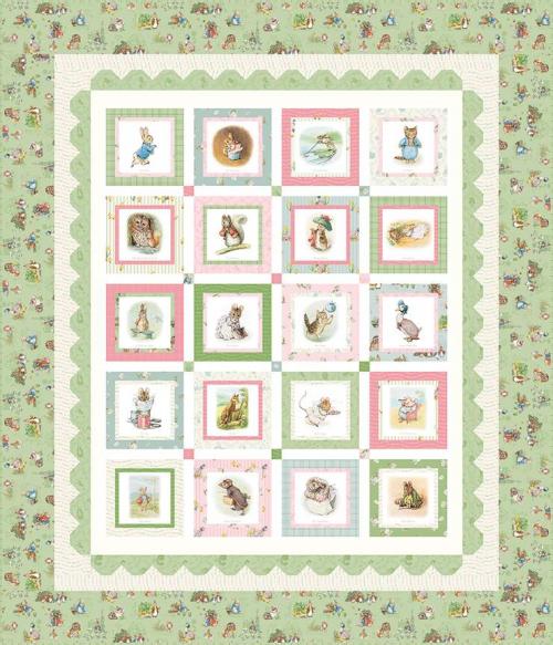 Peter Rabbit™ & Friends Panel Quilt Boxed Kit