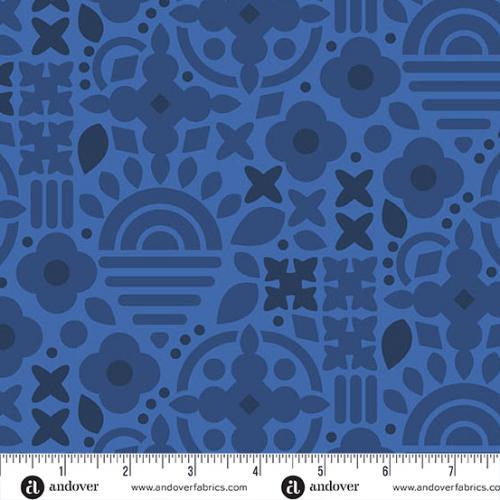Sun Print 2025 Blue