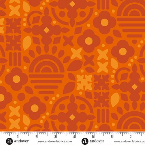 Sun Print 2025 Orange