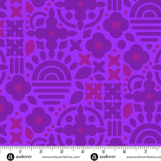 Sun Print 2025 Purple