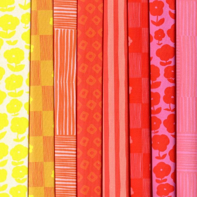 Ruby + Bee Blenders Fabric Pack - 8 Fat Quarters