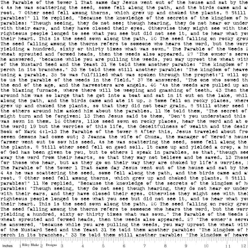 Sewing Seeds III White