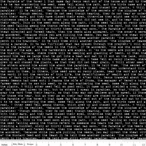 Sewing Seeds III Black