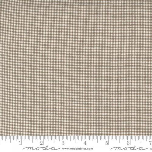 French General Woven Ginghams Gray