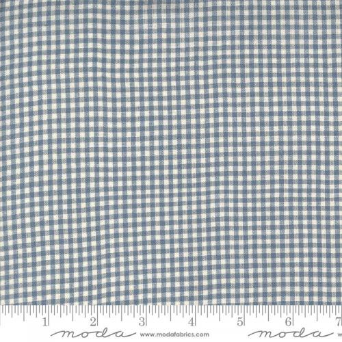 French General Woven Ginghams Blue