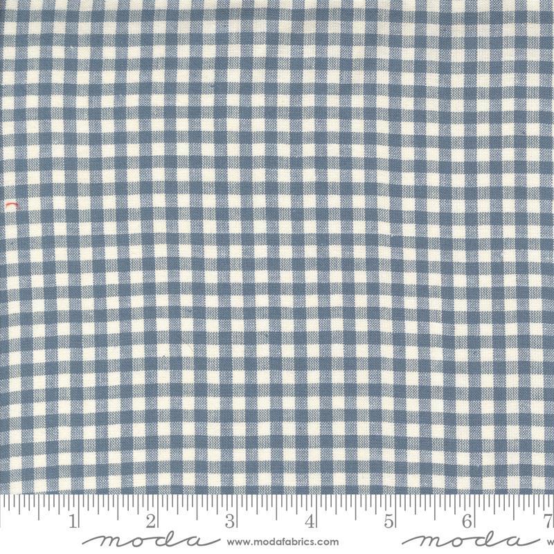 French General Woven Ginghams Blue