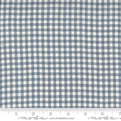 French General Woven Ginghams Blue