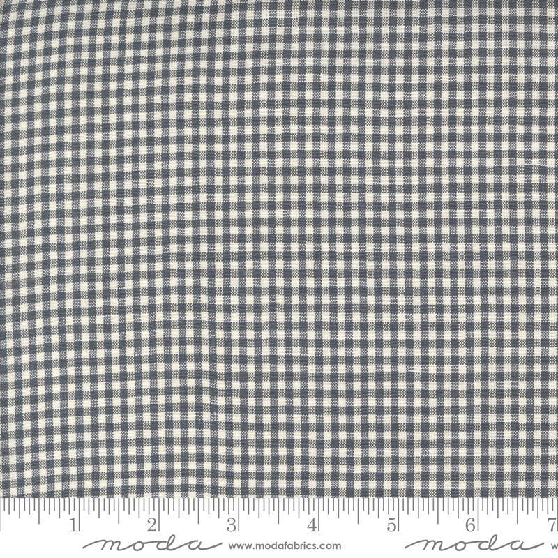 French General Woven Ginghams Blue