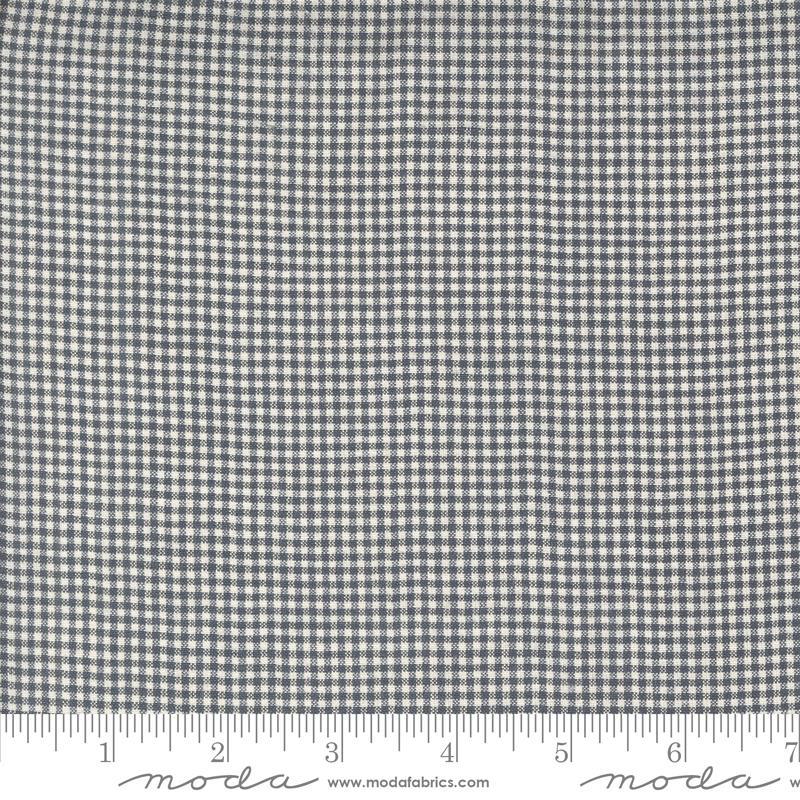 French General Woven Ginghams Blue