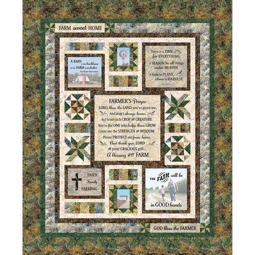 Farm Sweet Home Quilt Kit
