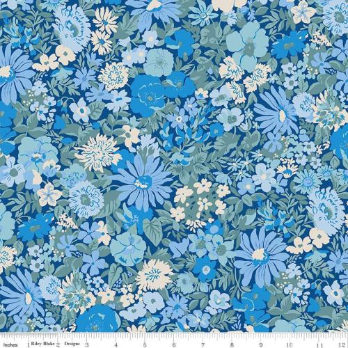 Liberty Fabrics: Wide Collection Blue