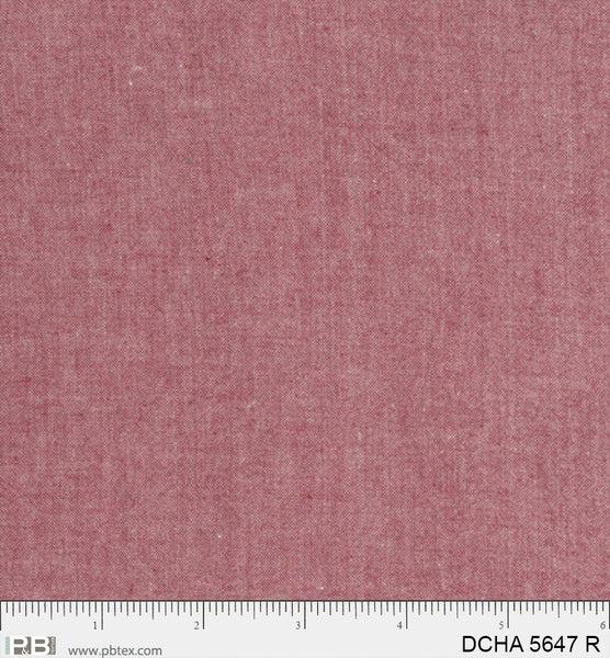 Dreamweaver Chambray Red