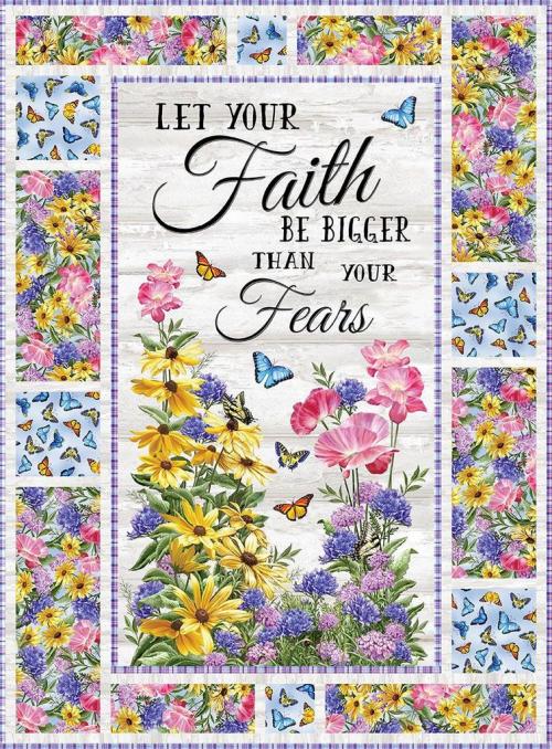 Let Your Faith Be Bigger Quilt Kit