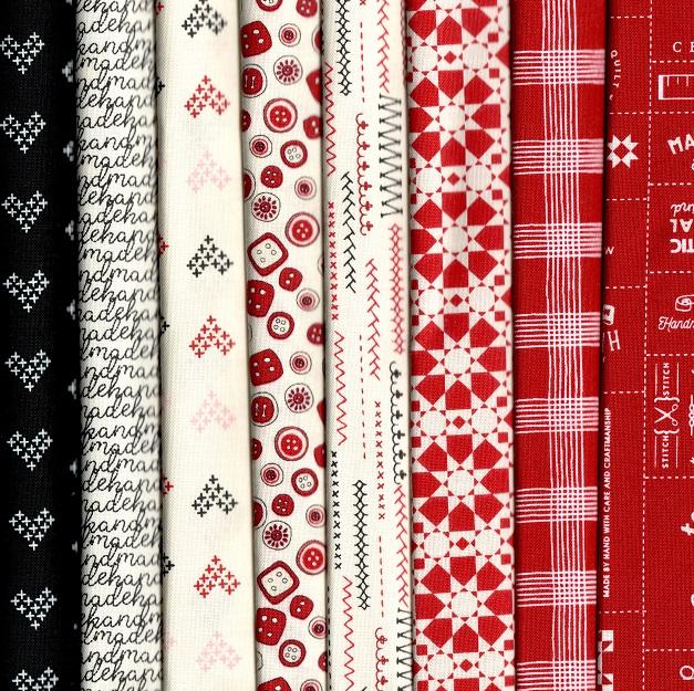 Threads Fabric Pack - 8 Fat Quarters