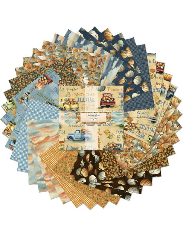 Glorious Fall 10 Karat Crystals