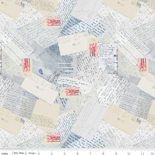 Letters from Home Blue