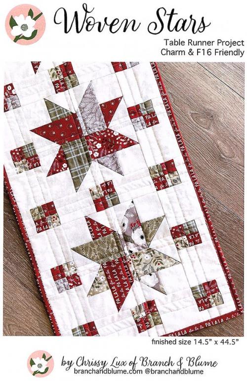 Woven Stars Table Runner