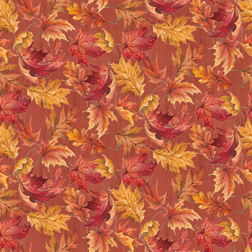 Autumn Days Brown - Old Country Store Fabrics
