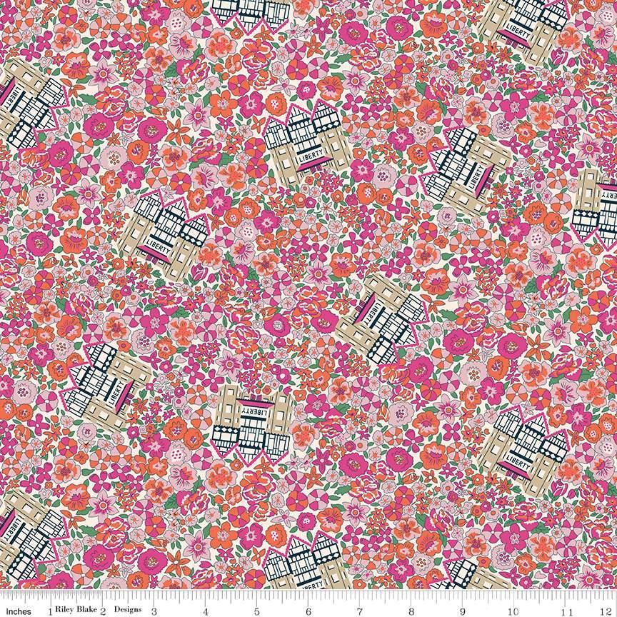 Liberty Fabrics: Flower Shop Pink