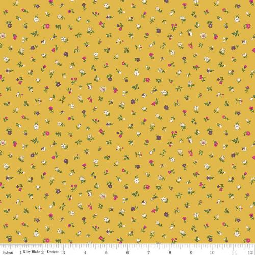 Liberty Fabrics: Flower Shop Yellow