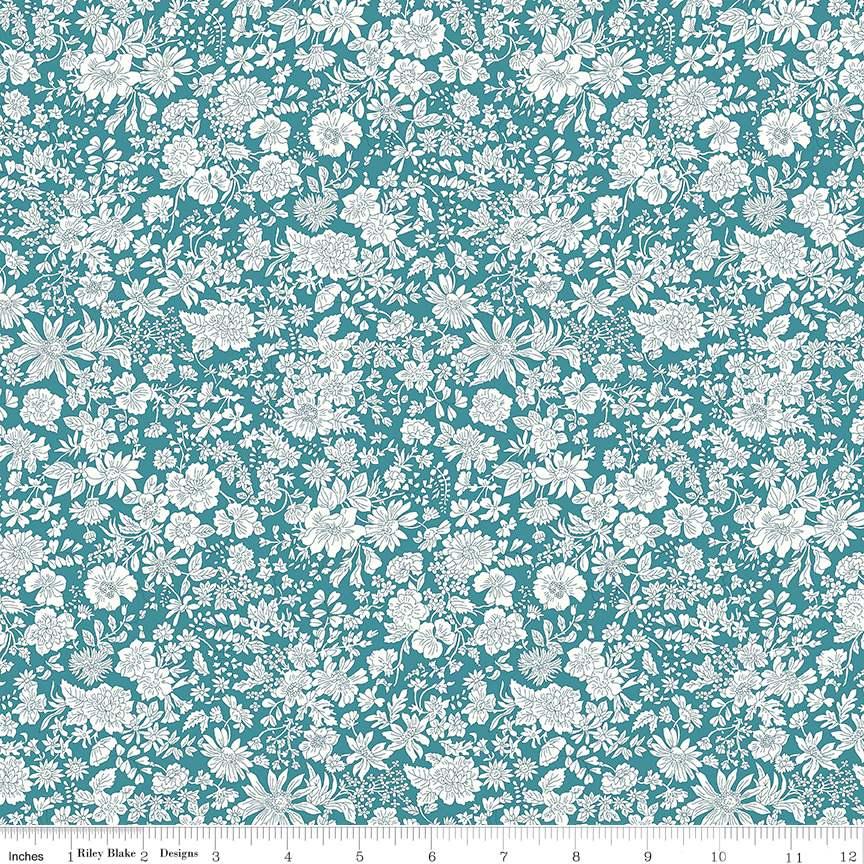 Liberty Fabrics: Tudor Celebration Teal
