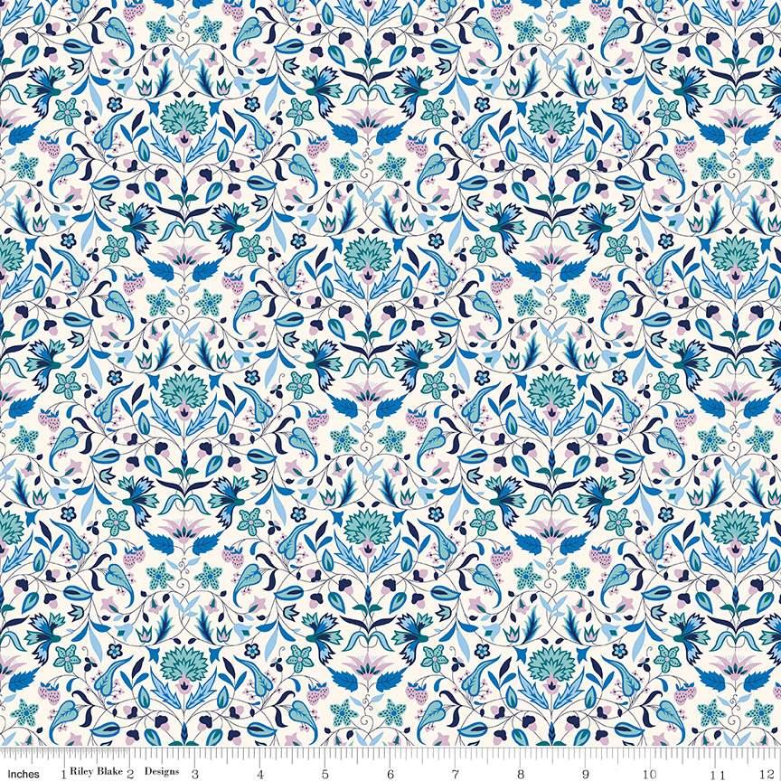 Liberty Fabrics: Tudor Celebration Cream