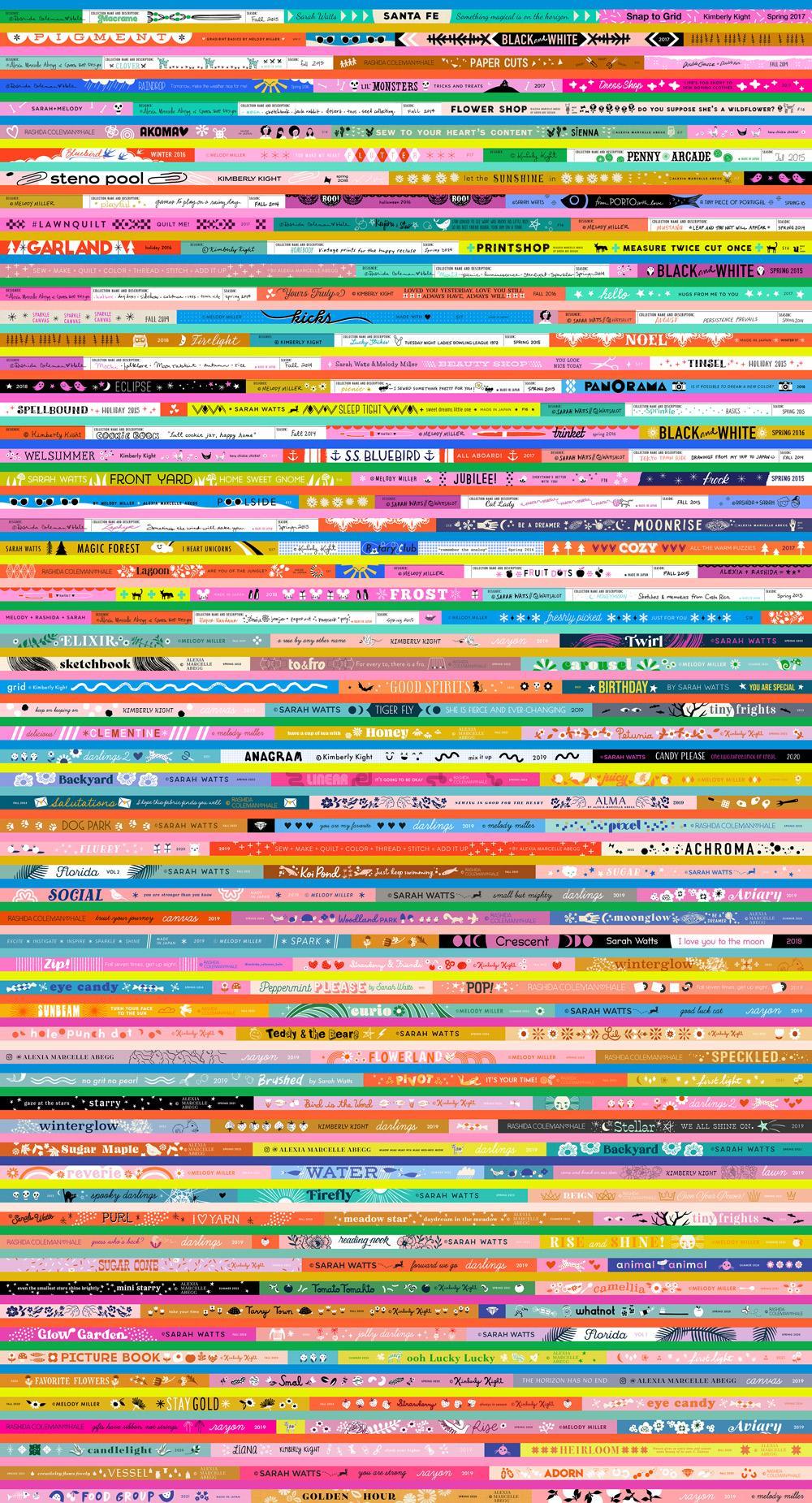 Ruby Star Society: Selvedge Magic Multi