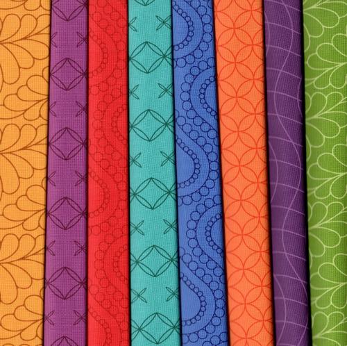 Rainbow Spice Fabric Pack - 8 Fat Quarters