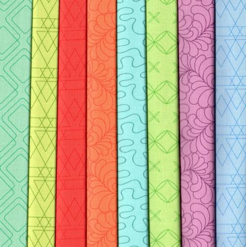 Rainbow Sherbet Fabric Pack - 8 Fat Quarters