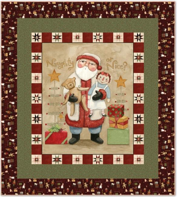 Naughty or Nice Quilt - FREE PATTERN DOWNLOAD
