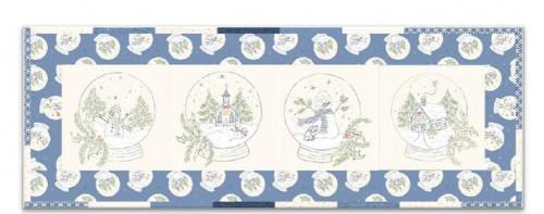 Snowman's Village Table Runner - FREE PATTERN DOWNLOAD