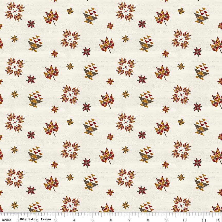 Covered Bridges in Fall Cream