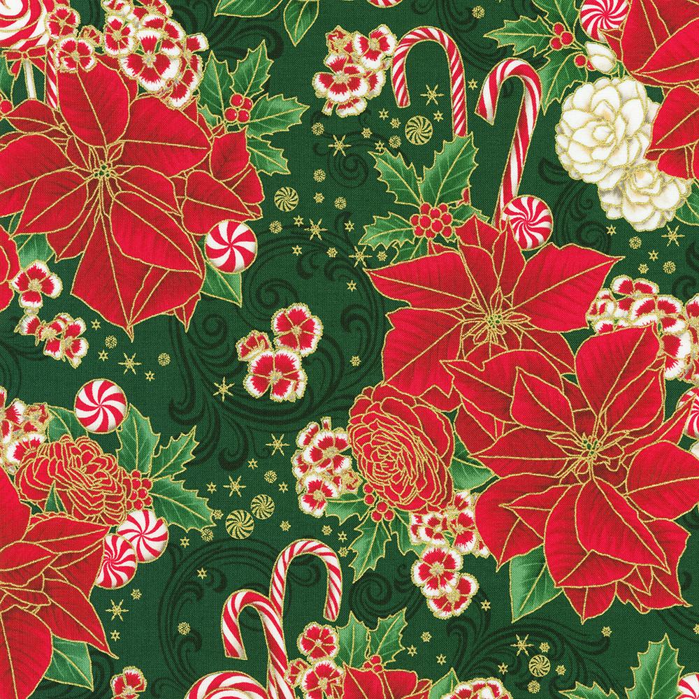 Holiday Flourish: Peppermint Twist Green