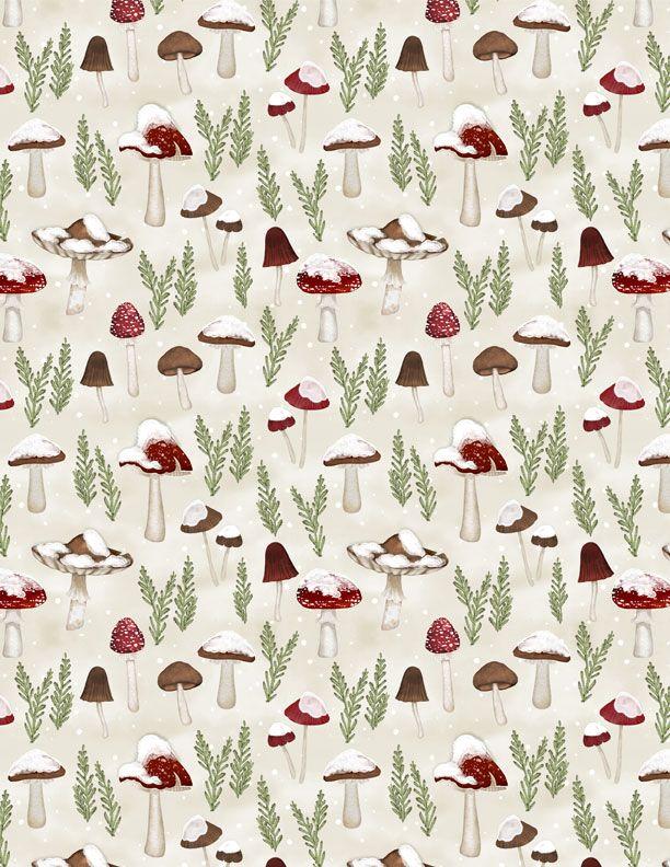 Woodland Snowmen Cream