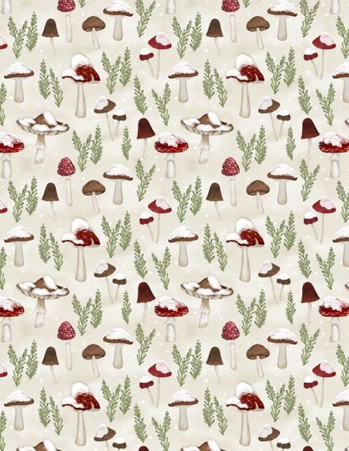 Woodland Snowmen Cream